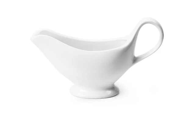 Dzbanek ceramiczny biały — Zdjęcie stockowe