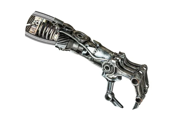 Metallische Roboterhand — Stockfoto