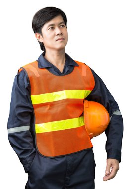 Mühendis adam izole