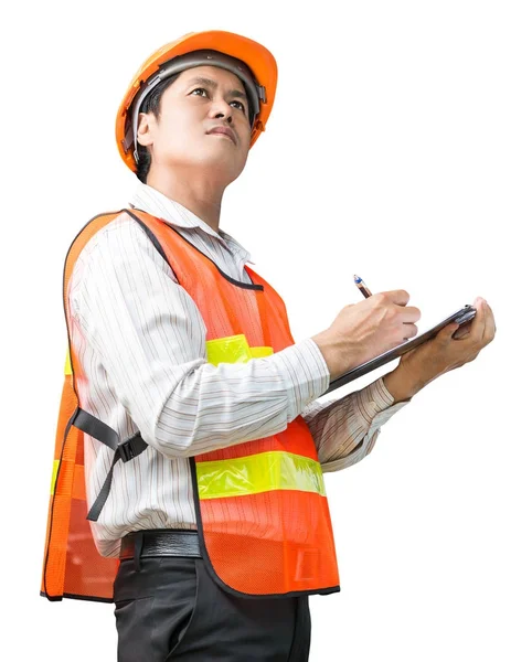 Engineer man isolated — Stock Photo, Image