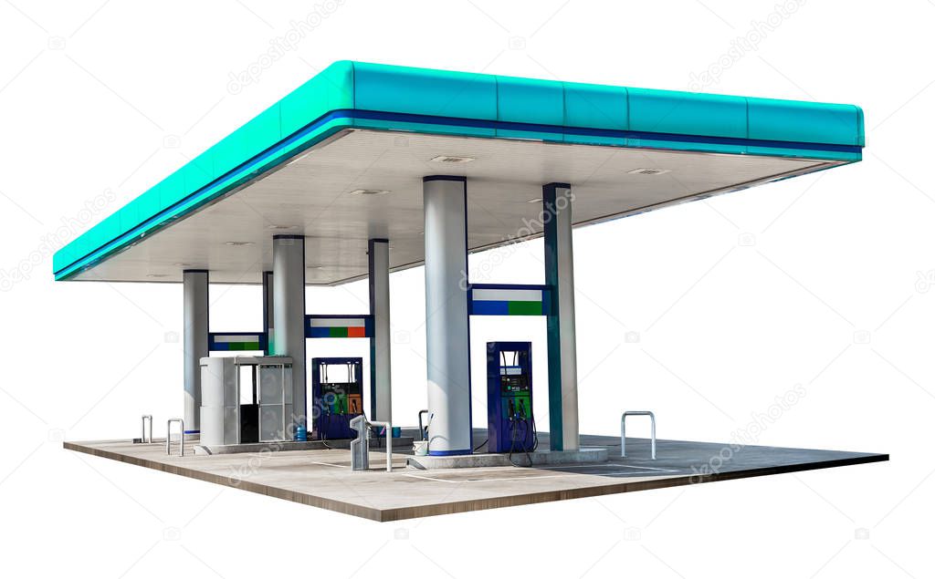 Oil dispenser station