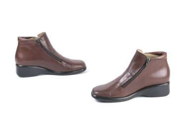 Ayakkabı kahverengi deri