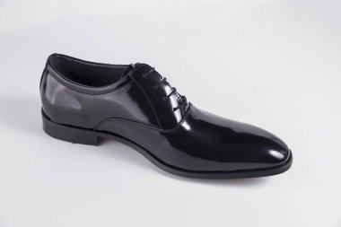 Beyaz zemin üzerinde kaliteli ayakkabı izole ürün, üstten görünüm