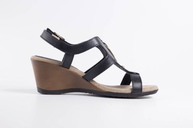 Beyaz zemin üzerinde kaliteli ayakkabı izole ürün, üstten görünüm