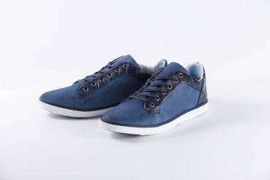 Mavi ayakkabılar Casual Deri 