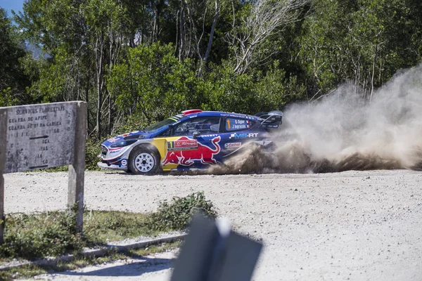 Sebastien Ogier, M-Sport WRT Ford Fiesta WRC — Stock Photo, Image