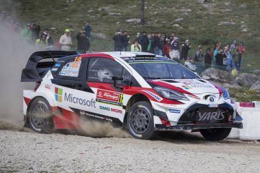 Esapekka Lappi ve Janne Ferm, Toyota Yaris Wrc. 