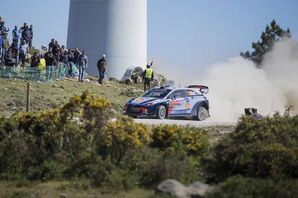 Thierry Neuville of Belgium and Nicolas Gilsoul of Belgium — Stock Photo, Image