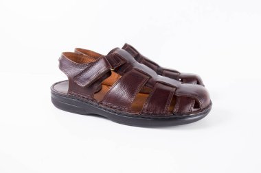 Erkek kahverengi Sandal