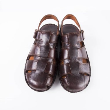 Erkek kahverengi Sandal