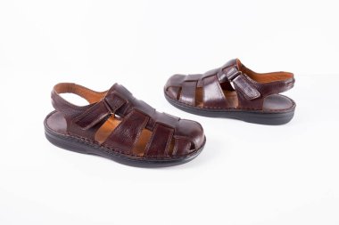 Erkek kahverengi Sandal