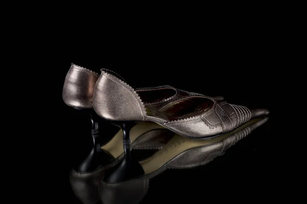 Zapato de mujer marrón — Foto de Stock