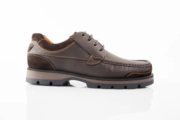 男性の茶色の革の靴 — ストック写真