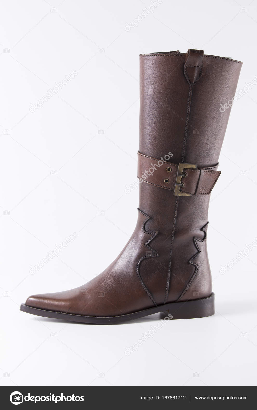 botas de piel para mujer