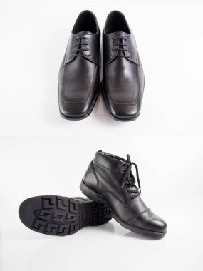 Grup izole arka planda, rahat ayakkabı ayakkabı.