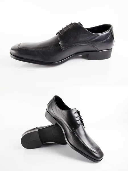 Grupo Sapatos Fundo Isolado Calçado Confortável — Fotografia de Stock