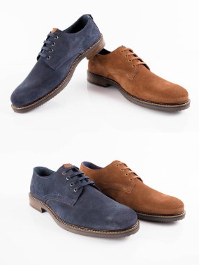 Grup beyaz arka plan, izole ürün, rahat ayakkabı ayakkabı.