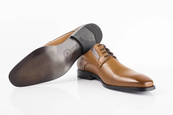 Afife Portugal Abril 2018 Zapato Cuero Innovador Innovación Una Empresa —  Fotos de Stock