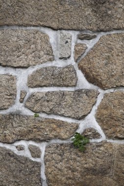 Taştan bir duvar dokusu. Eski Kalesi taş doku arka plan duvar. Bir arka plan veya doku olarak taş duvar. Bir örnek olarak dış duvarlarının bir kaplama duvar. 