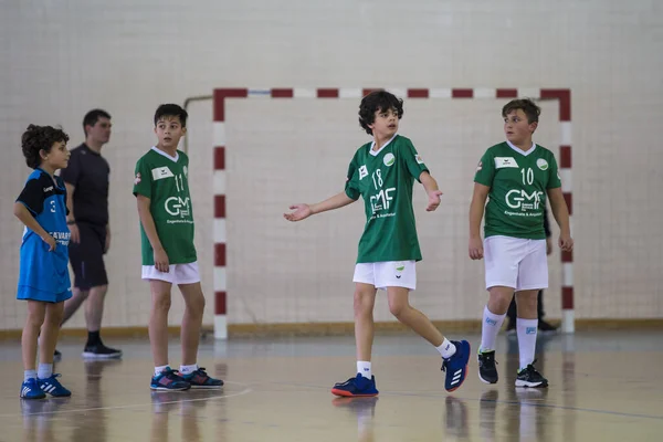 Viana Castelo Portugália 2020 Február Afifense Player Action Becas Game — Stock Fotó