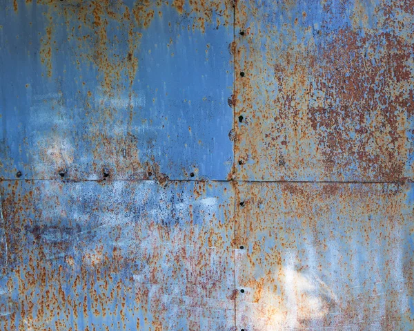 Textura de metal oxidado oscuro. Efecto vintage. —  Fotos de Stock