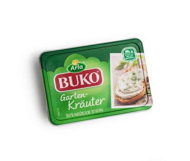 Arla Buko krem peynir tadı fesleğen ve limon ile
