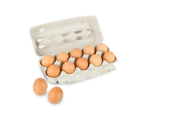 Hamuru tavuk yumurta — Stok fotoğraf