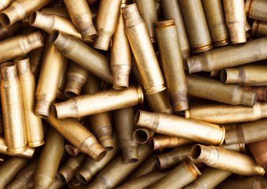 av tüfeği kartuşu yakın çekim arka plan