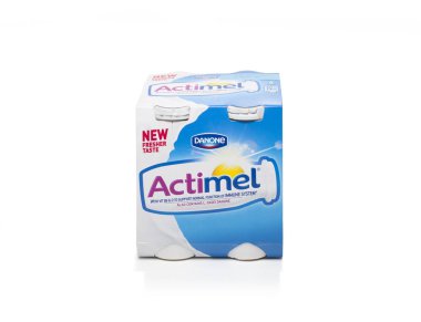 Actimel Frenc tarafından üretilen bir probiyotik yoğurt-tür içecektir