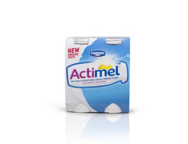 Actimel Frenc tarafından üretilen bir probiyotik yoğurt-tür içecektir