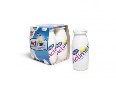 Actimel Frenc tarafından üretilen bir probiyotik yoğurt-tür içecektir