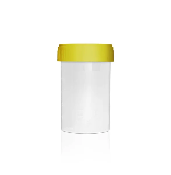 Sterile plastic medical container for medical laboratory analysi