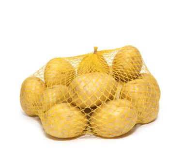 Paket içinde taze patates