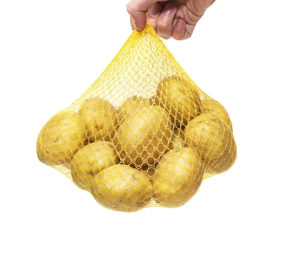 Картофель свежий в упаковке — стоковое фото