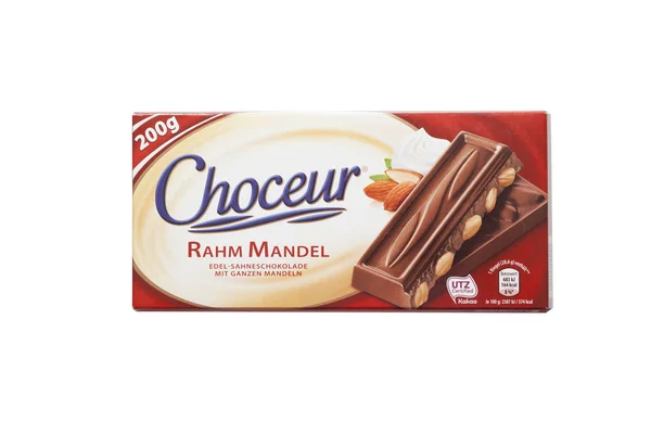 Choceur Rahm Mandel Chocolate — Stok Foto