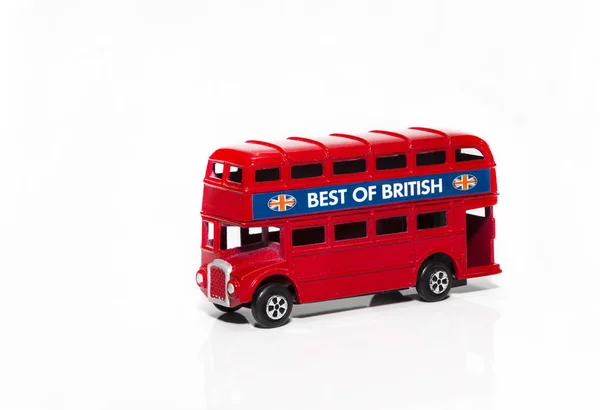 Λεωφορείο Red London Doubledecker — Φωτογραφία Αρχείου