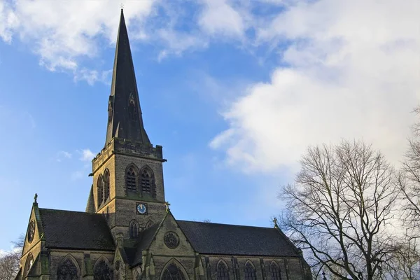 Iglesia Santísima Trinidad Tradición Católica Iglesia Inglaterra Diócesis Sheffield Adoración —  Fotos de Stock