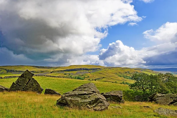 Austwick Village Civil Parish Craven District North Yorkshire England Miles — Stock Photo, Image