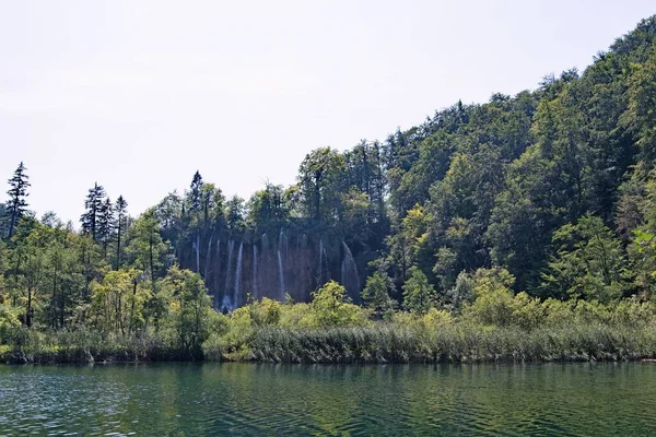 Taman Nasional Plitvice Lakes Adalah Salah Satu Taman Nasional Tertua — Stok Foto