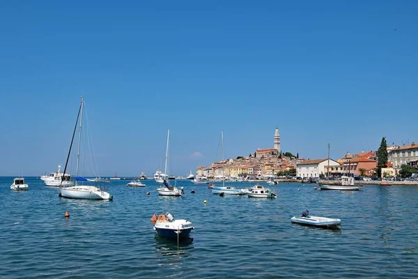 Rovinj Uno Los Nueve Asentamientos Oficialmente Designados Como Ciudades Condado —  Fotos de Stock