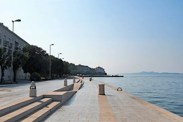 Zadar Nejstarší Nepřetržitě Obydlené Chorvatské Město Nachází Pobřeží Jaderského Moře — Stock fotografie