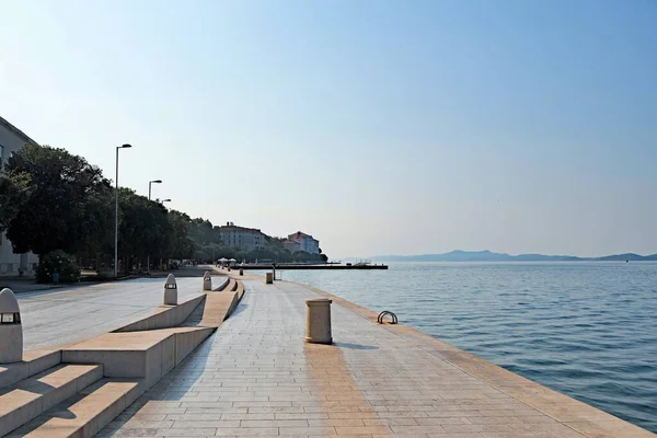 Zadar Nejstarší Nepřetržitě Obydlené Chorvatské Město Nachází Pobřeží Jaderského Moře — Stock fotografie