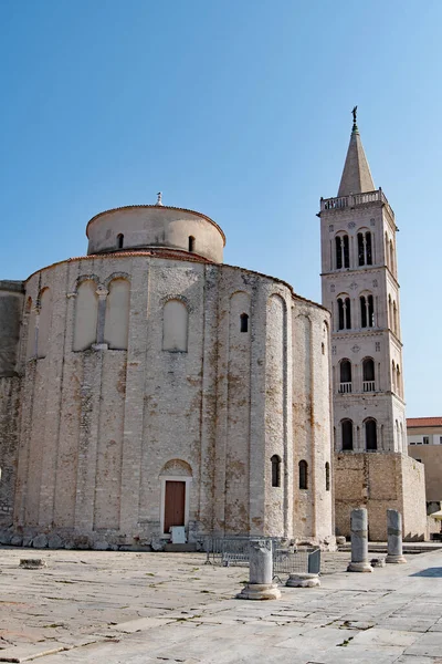 Zadar Oudste Continu Bewoonde Kroatische Stad Het Ligt Aan Adriatische — Stockfoto