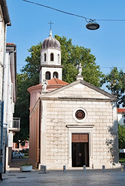 Zadar Jest Najstarszym Stale Zamieszkałym Miastem Chorwackim Leży Nad Adriatykiem — Zdjęcie stockowe