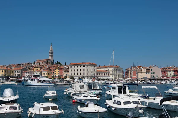 Rovinj One Nine Settlements Officially Designated Towns Istria County Western — Stock Photo, Image