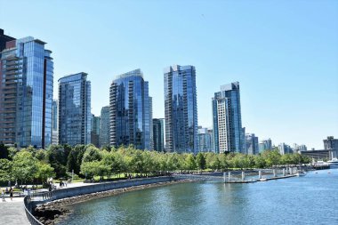 Vancouver is a coastal seaport city in western Canada, located in the Lower Mainland region of British Columbia. It contains the wonderful North Marina, beautiful views and the world famous Stanley Park. clipart
