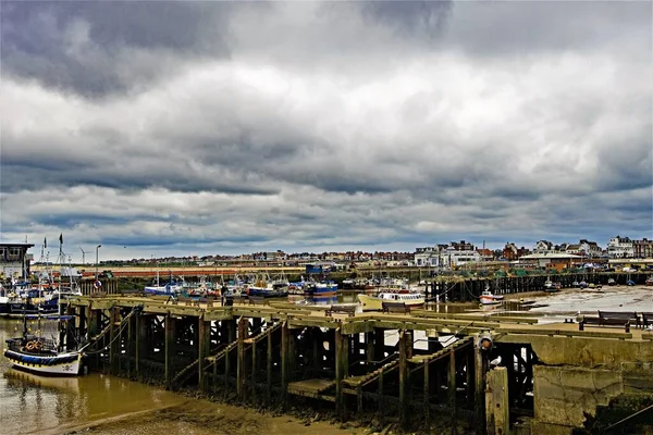 Bridlington Rekreační Středisko Yorkshire Anglii Velká Británie Město Také Nazývané — Stock fotografie