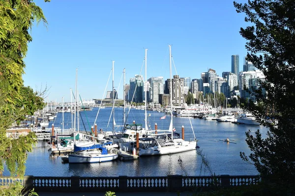 Vancouver Una Ciudad Costera Situada Oeste Canadá Región Del Bajo — Foto de Stock