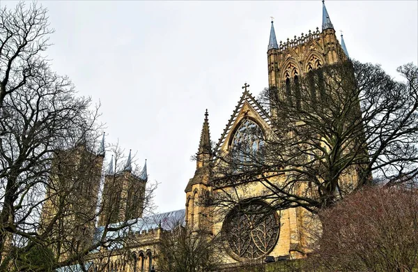 Lincoln Una Ciudad Catedral Las Midlands Orientales Inglaterra Colonia Lindum —  Fotos de Stock