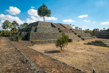 Cantona, Puebla, Meksika - çok az ziyaretçisi olan bir mezoamerikan arkeolojik sitesi
